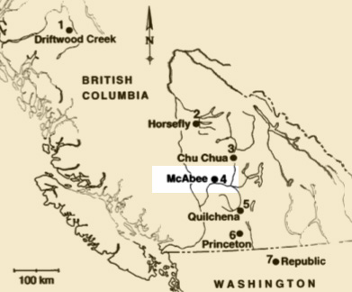 Okanogan Highlands Map